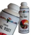 اسپری رنگ کرم RAL 9001 حجم 400 رنگ اکریلیک دوپلی کالر
