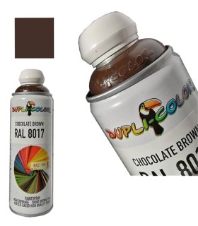 اسپری رنگ قهوه ای شکلاتی دوپلی کالر RAL8017 | ابزارما