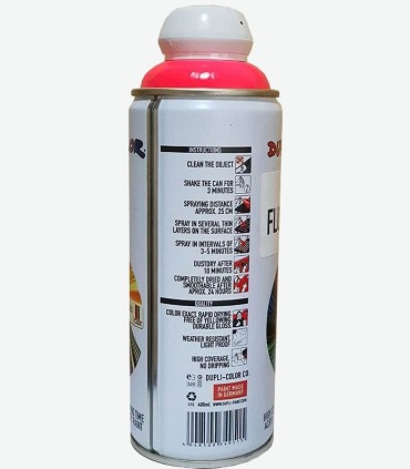 اسپری رنگ صورتی فلورسنت  دوپلی کالر |بزارما