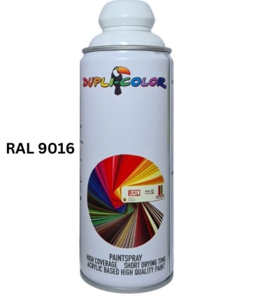 اسپری رنگ سفید یخچالی رال ۹۰۱۶ دوپلی کالر| ابزارما