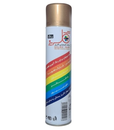 اسپری رنگ طلایی براق گلریز | ابزارما